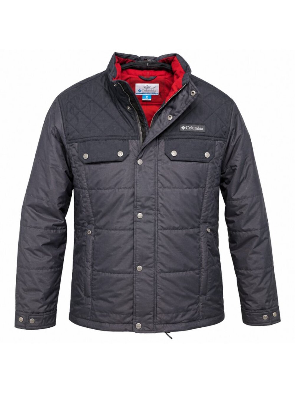 COLUMBIA SPRING/FALL JACKET BLACK‎ MENS SMALL/YOUTH XL GORPCORE